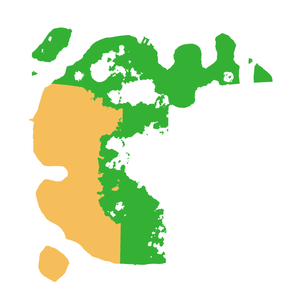 Biome Rust Map: Procedural Map, Size: 3000, Seed: 25641135