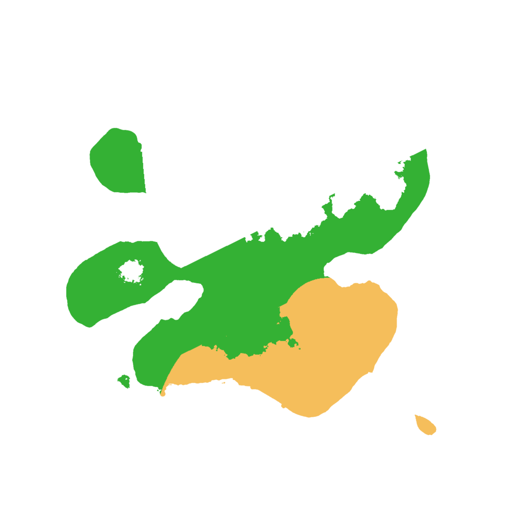 Biome Rust Map: Procedural Map, Size: 2000, Seed: 62065924