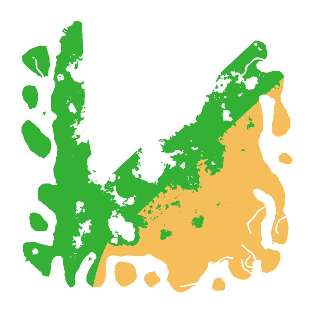 Biome Rust Map: Procedural Map, Size: 4500, Seed: 1823954062