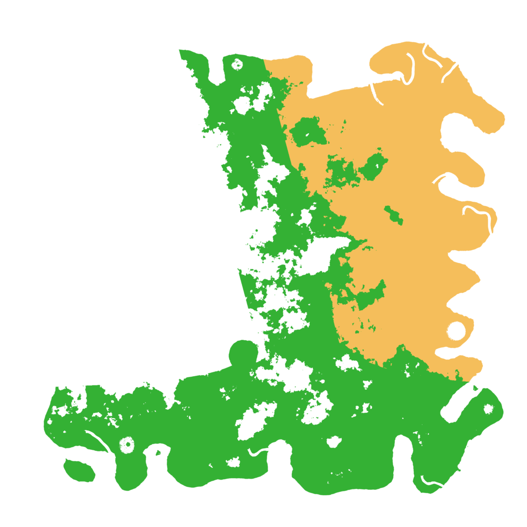 Biome Rust Map: Procedural Map, Size: 5000, Seed: 2137271596
