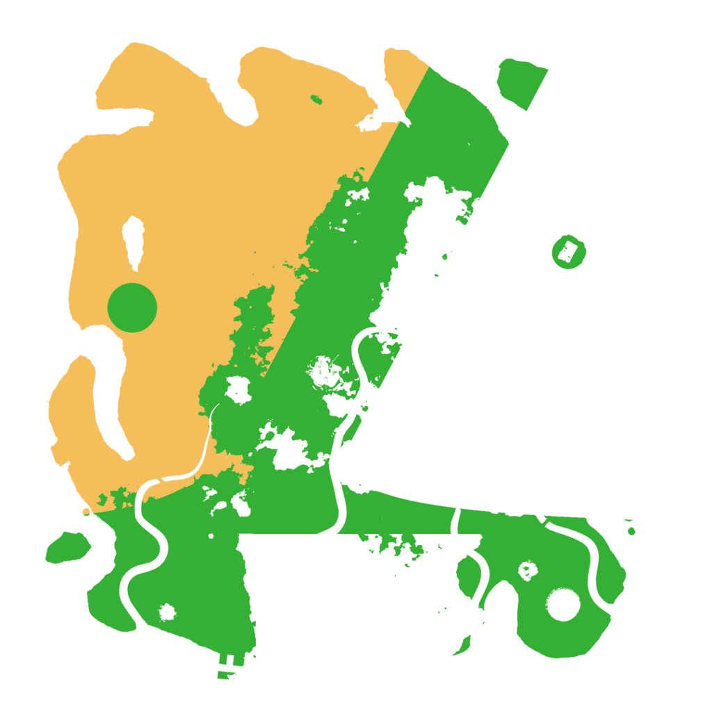 Biome Rust Map: Procedural Map, Size: 3800, Seed: 449768545