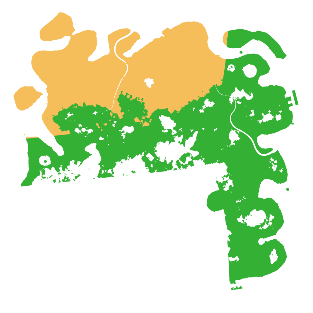 Biome Rust Map: Procedural Map, Size: 4250, Seed: 1336633674