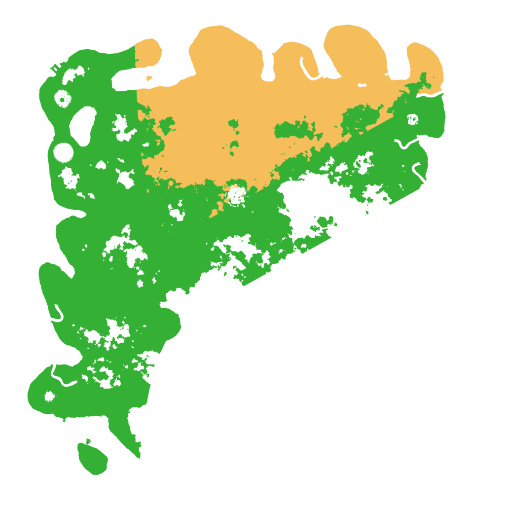 Biome Rust Map: Procedural Map, Size: 4500, Seed: 252026488