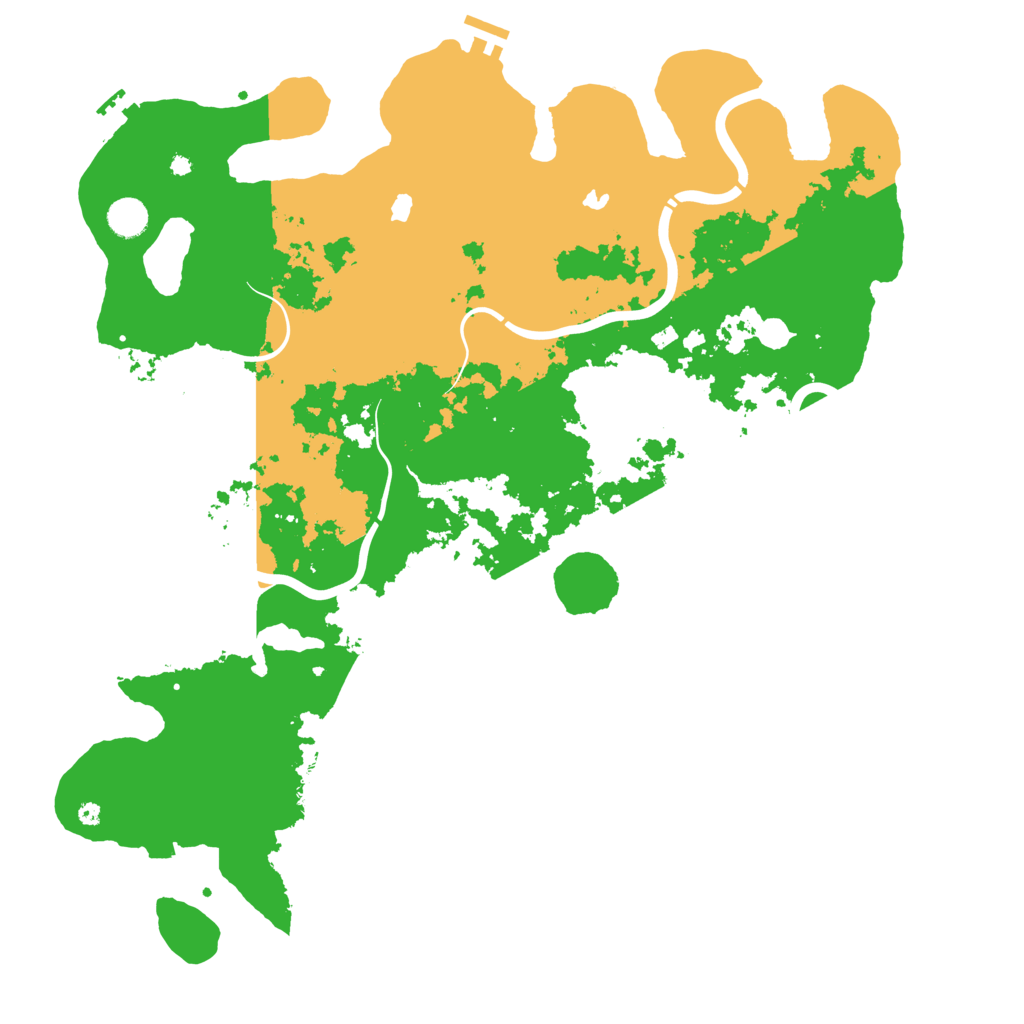 Biome Rust Map: Procedural Map, Size: 4500, Seed: 252026488
