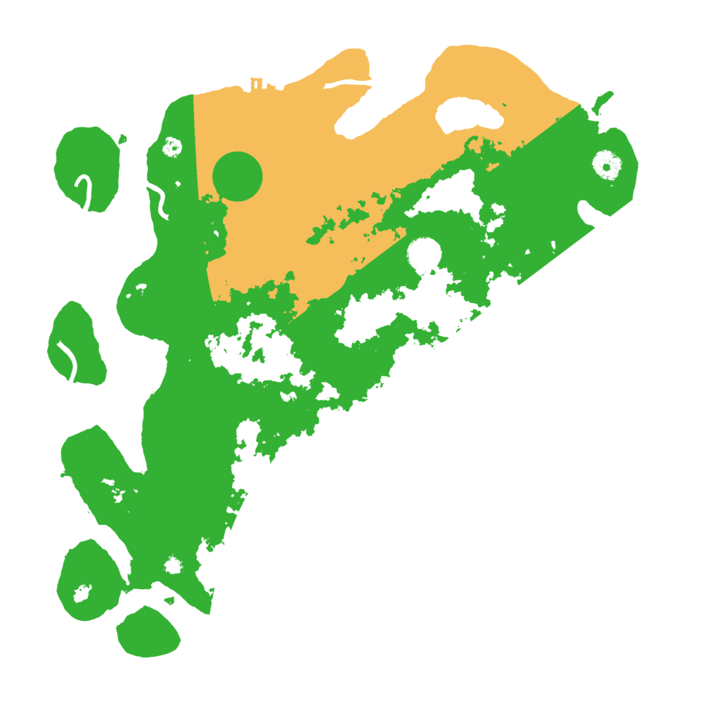 Biome Rust Map: Procedural Map, Size: 3800, Seed: 27160