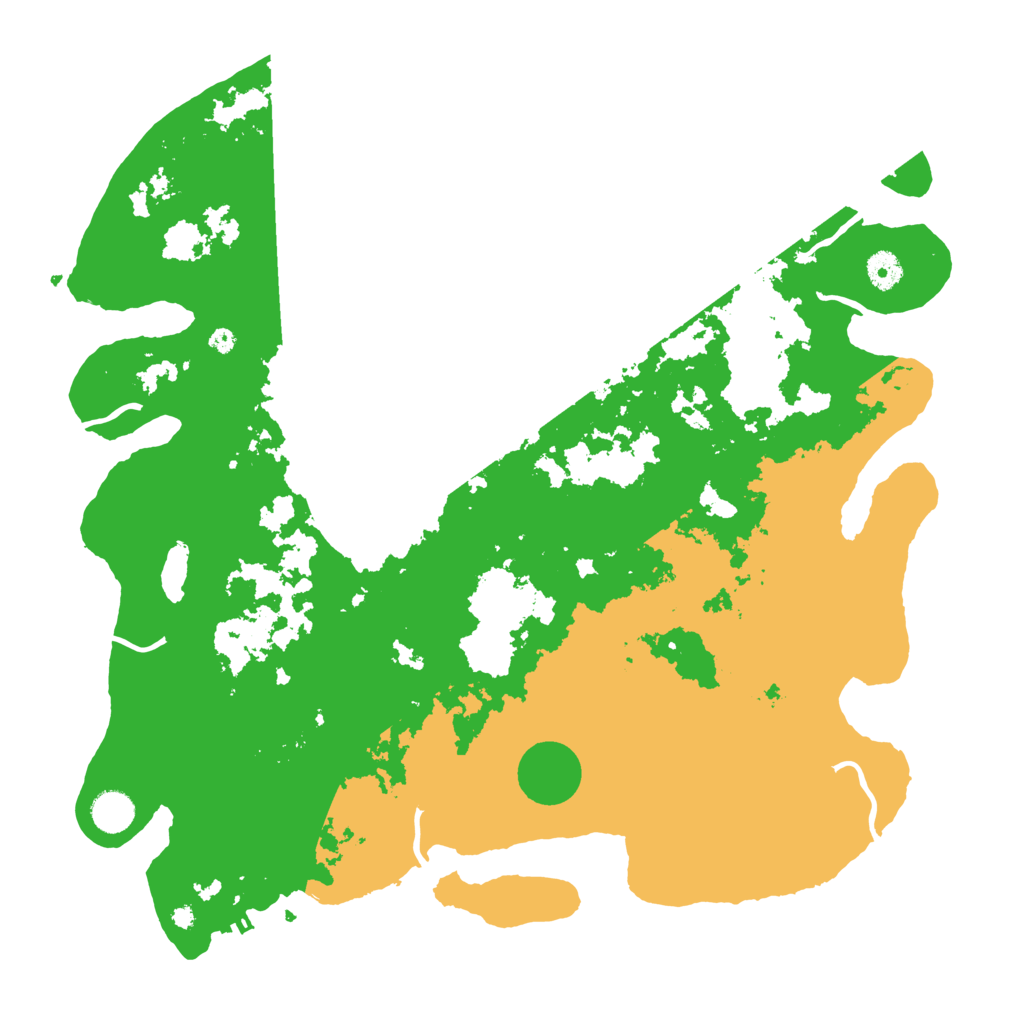 Biome Rust Map: Procedural Map, Size: 4250, Seed: 24035