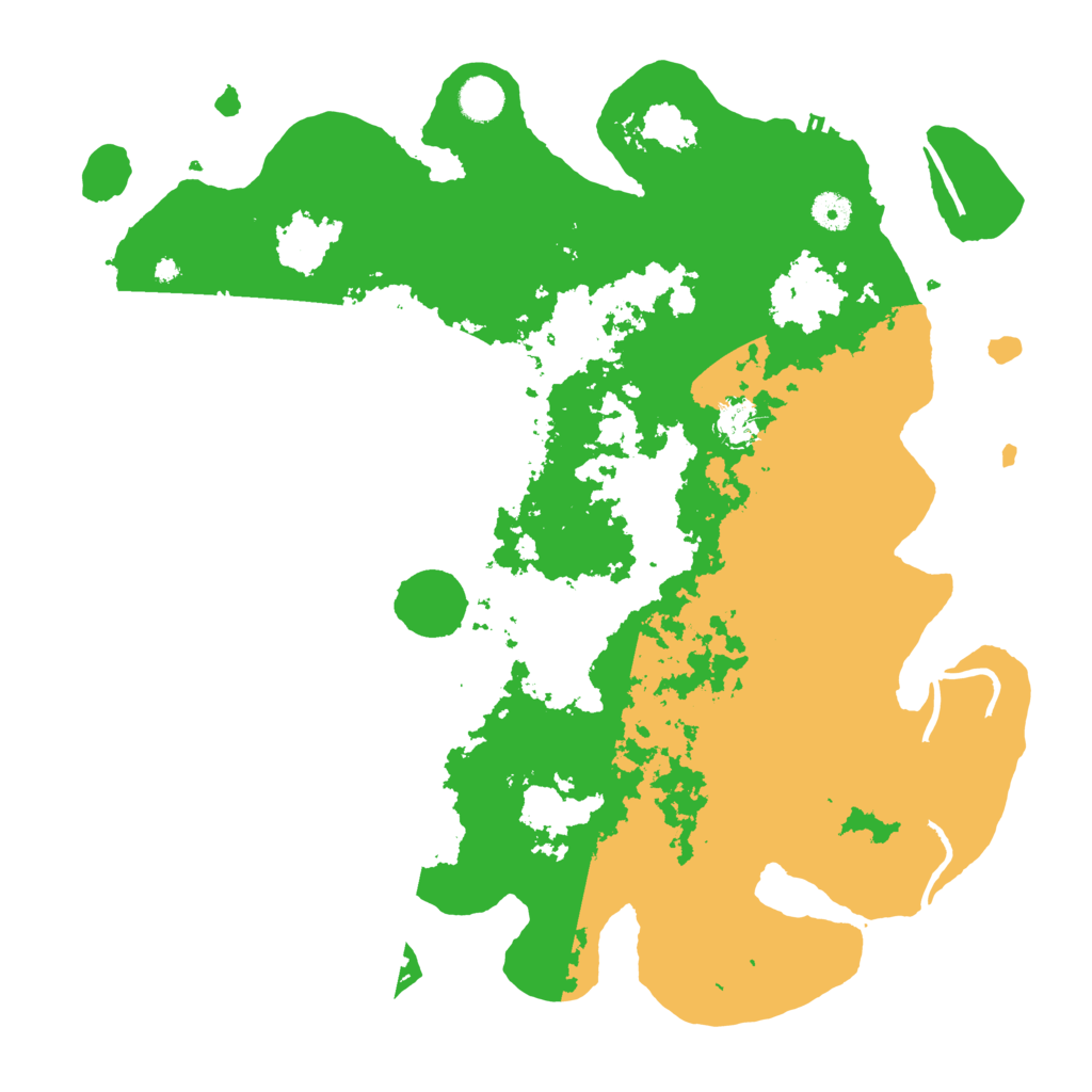 Biome Rust Map: Procedural Map, Size: 4250, Seed: 12127