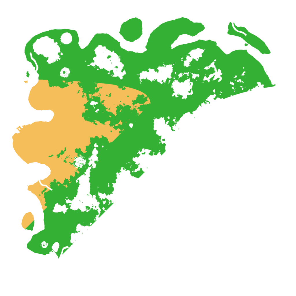 Biome Rust Map: Procedural Map, Size: 4500, Seed: 1498343937