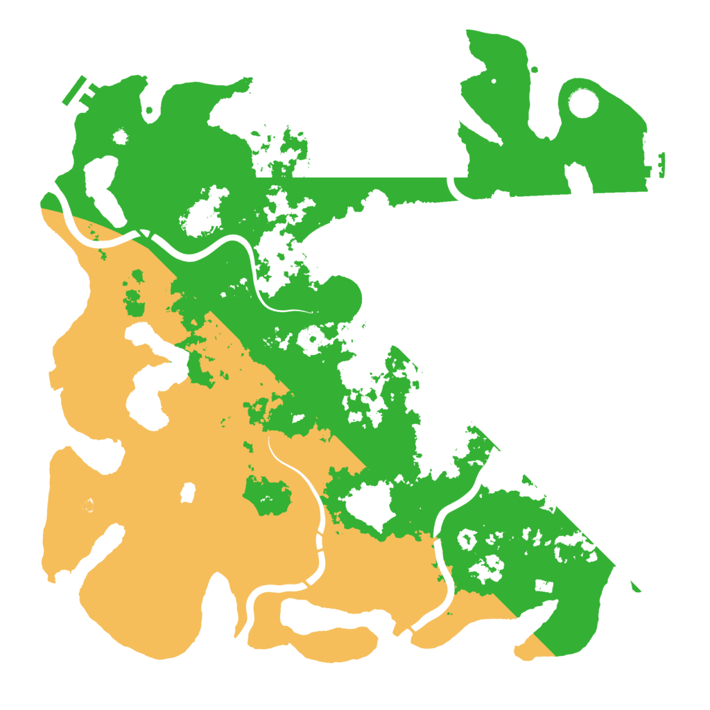 Biome Rust Map: Procedural Map, Size: 4250, Seed: 132106689