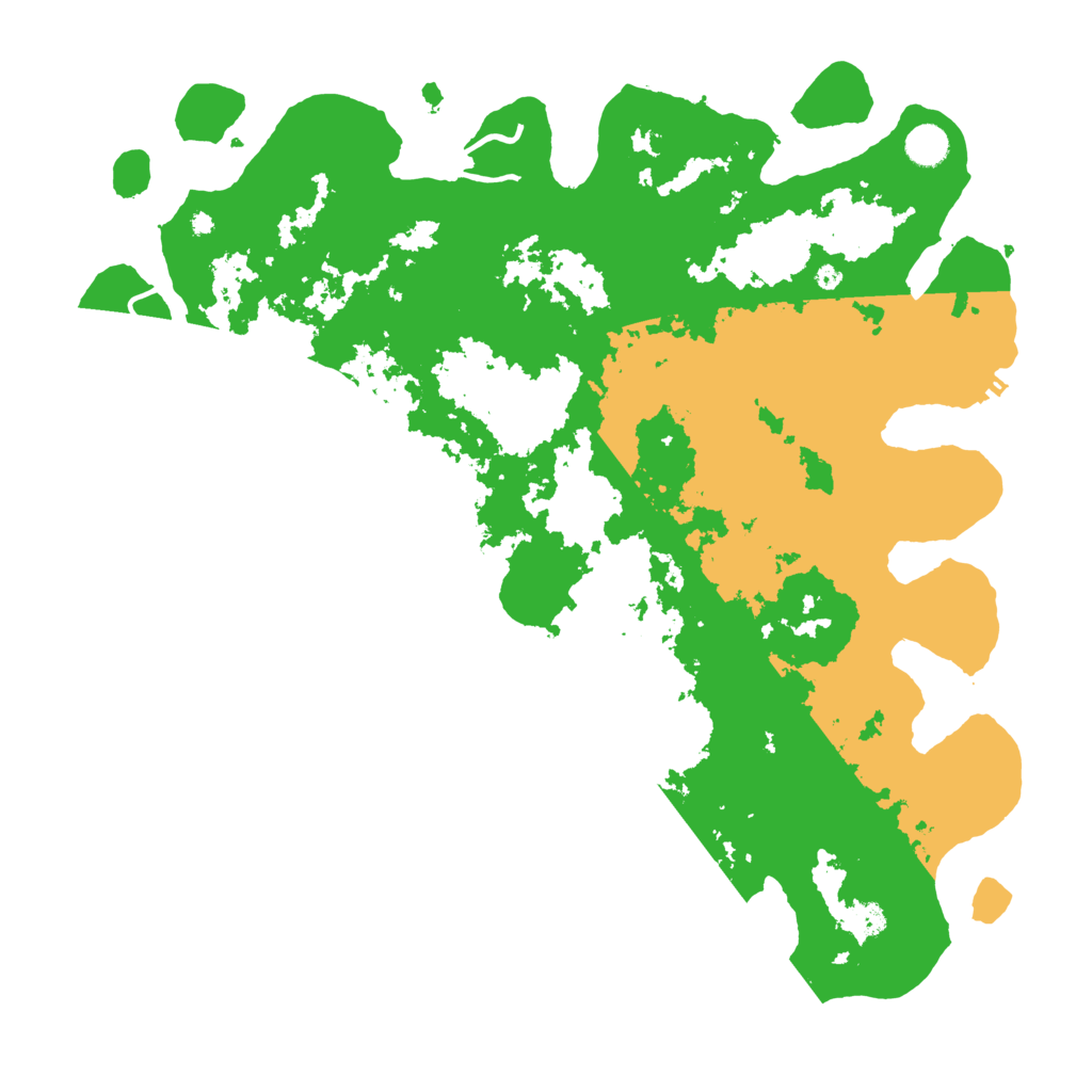 Biome Rust Map: Procedural Map, Size: 4500, Seed: 266478674