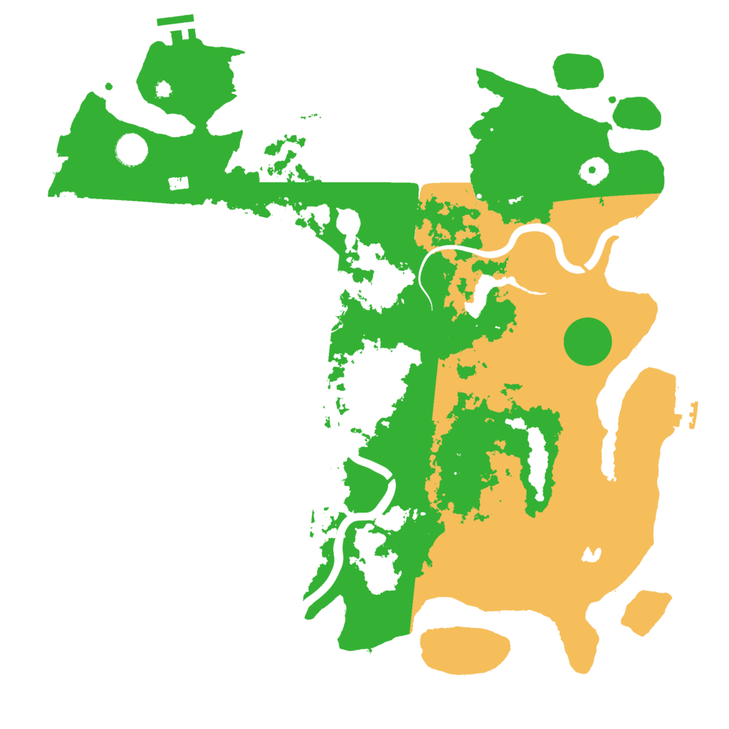 Biome Rust Map: Procedural Map, Size: 4000, Seed: 1272087190