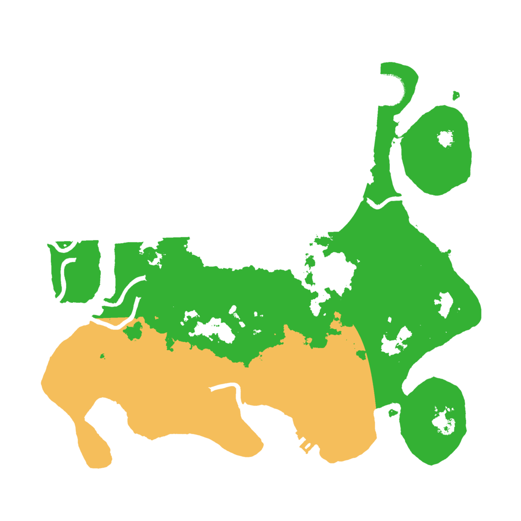 Biome Rust Map: Procedural Map, Size: 3000, Seed: 100000069