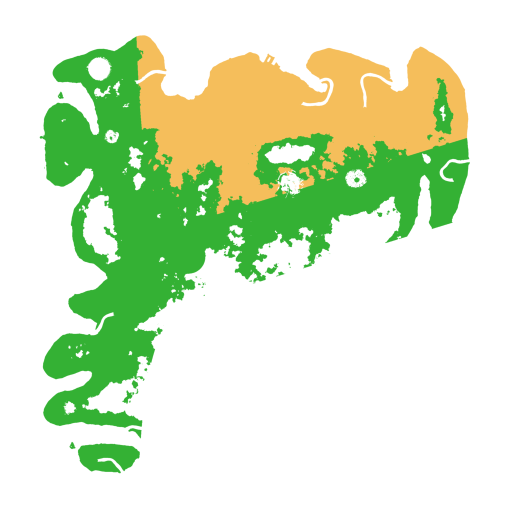 Biome Rust Map: Procedural Map, Size: 4000, Seed: 461528405