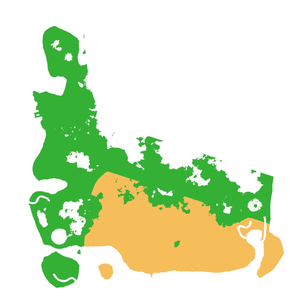 Biome Rust Map: Procedural Map, Size: 3500, Seed: 1699043644