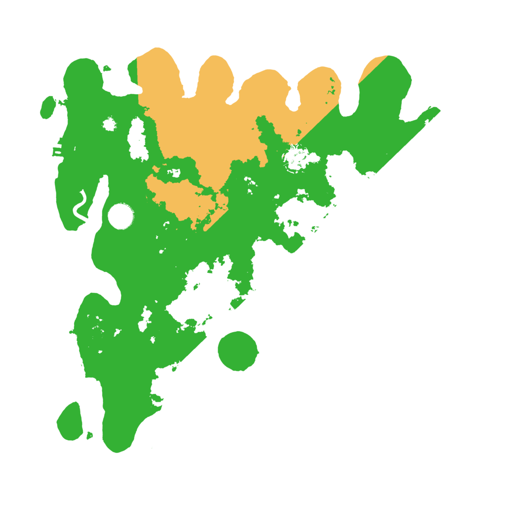 Biome Rust Map: Procedural Map, Size: 3500, Seed: 695849880