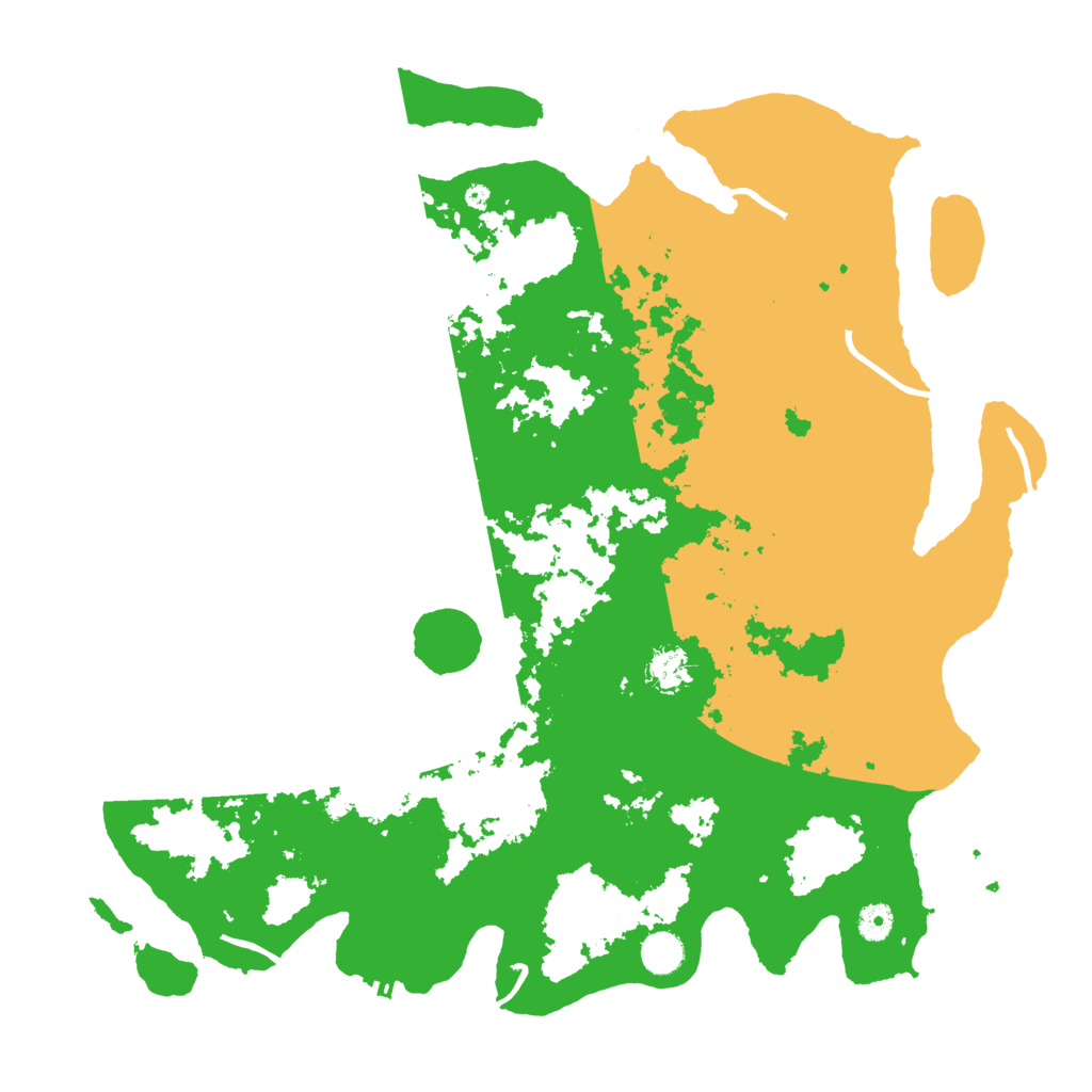 Biome Rust Map: Procedural Map, Size: 4500, Seed: 190398378