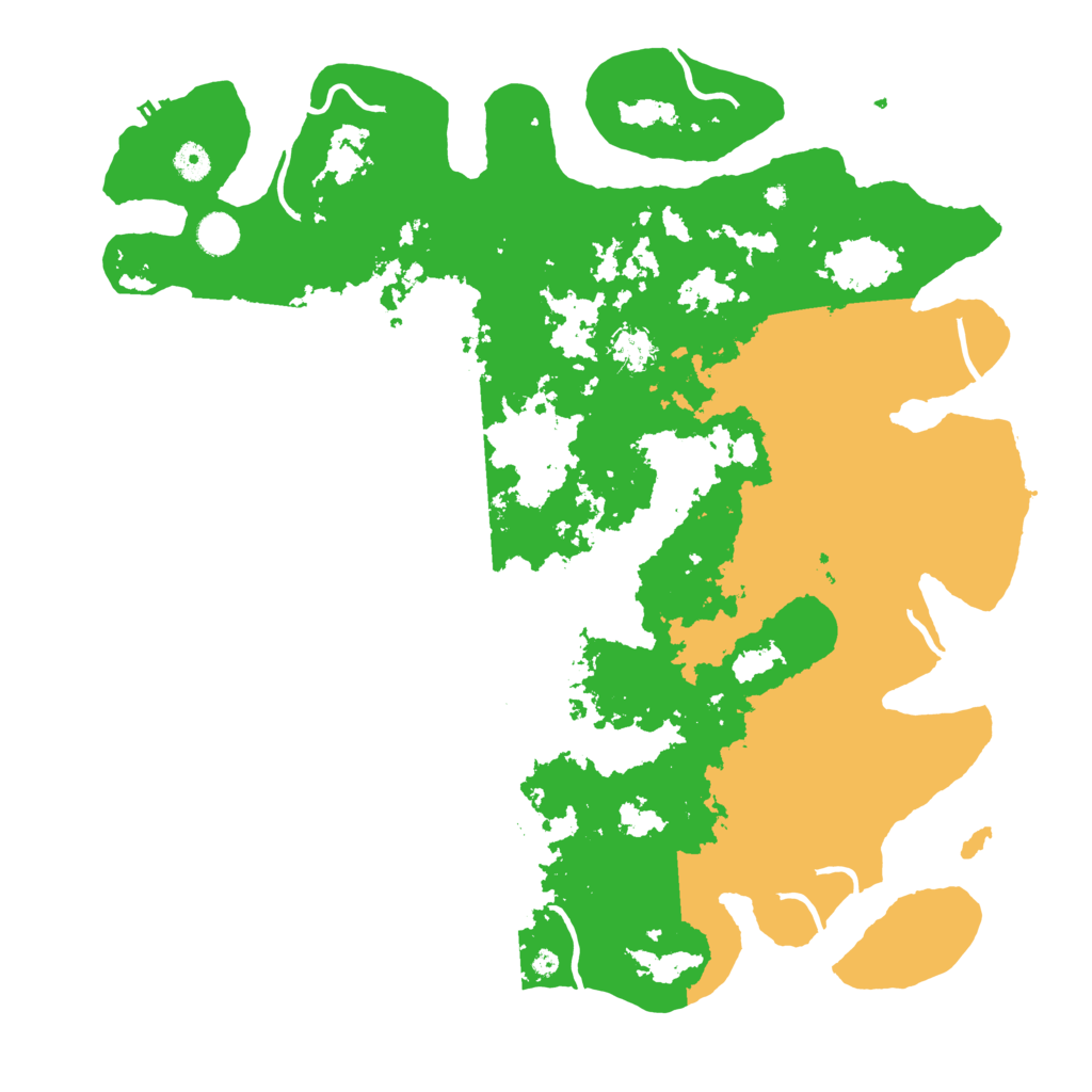 Biome Rust Map: Procedural Map, Size: 4500, Seed: 1636872799