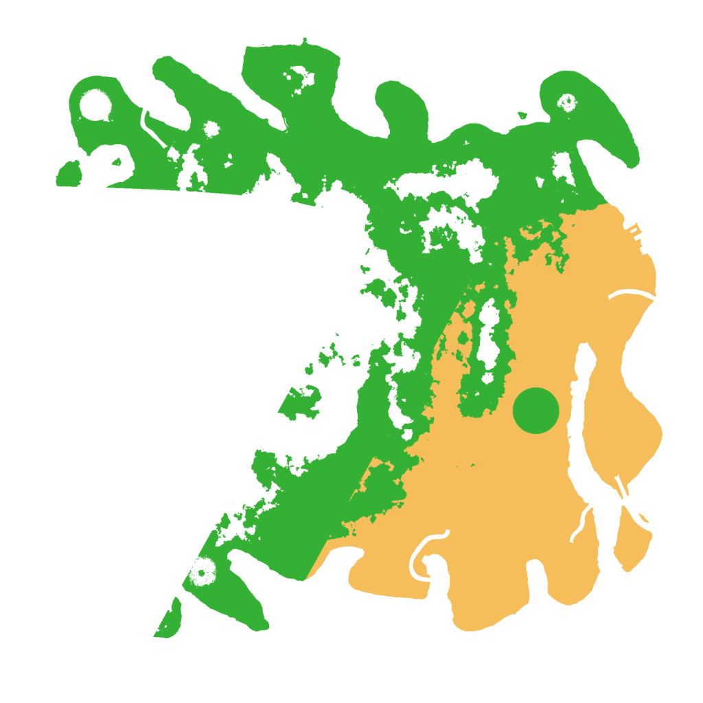 Biome Rust Map: Procedural Map, Size: 4000, Seed: 10293