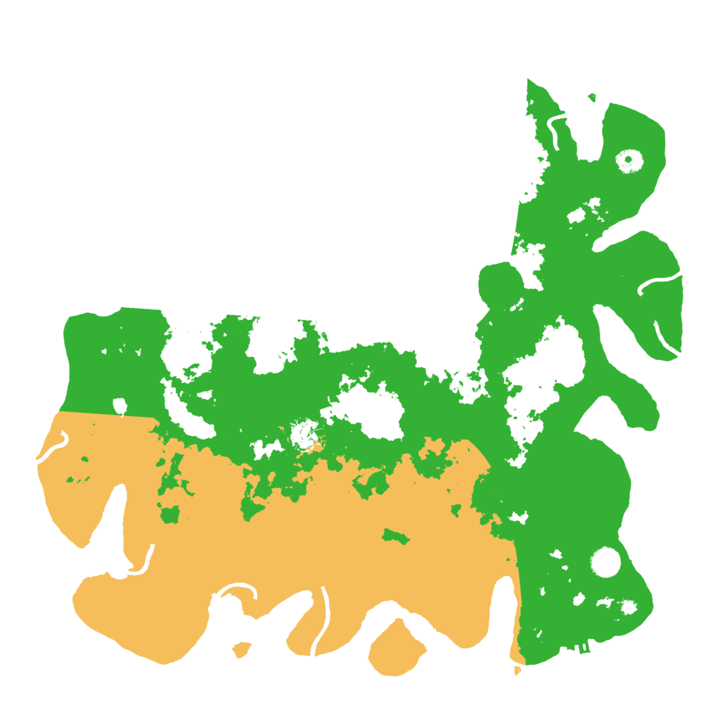 Biome Rust Map: Procedural Map, Size: 4250, Seed: 1319045789