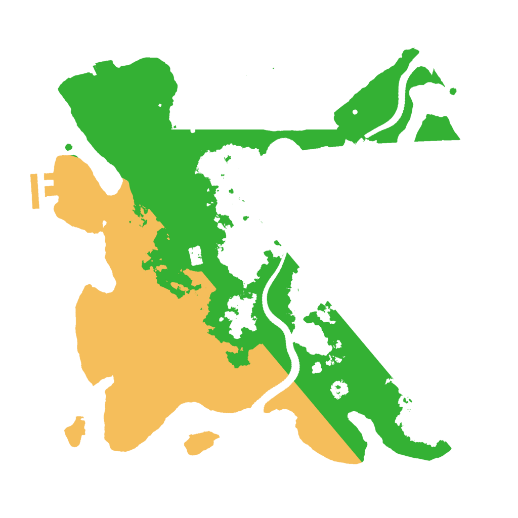 Biome Rust Map: Procedural Map, Size: 3000, Seed: 799899106