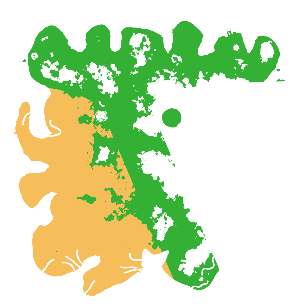 Biome Rust Map: Procedural Map, Size: 4500, Seed: 948098100