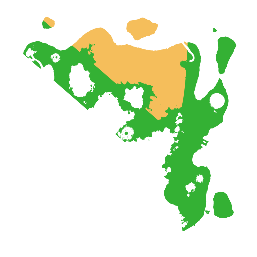 Biome Rust Map: Procedural Map, Size: 3000, Seed: 1939287108