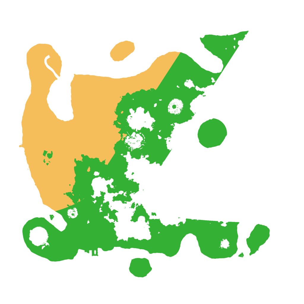 Biome Rust Map: Procedural Map, Size: 3000, Seed: 27793