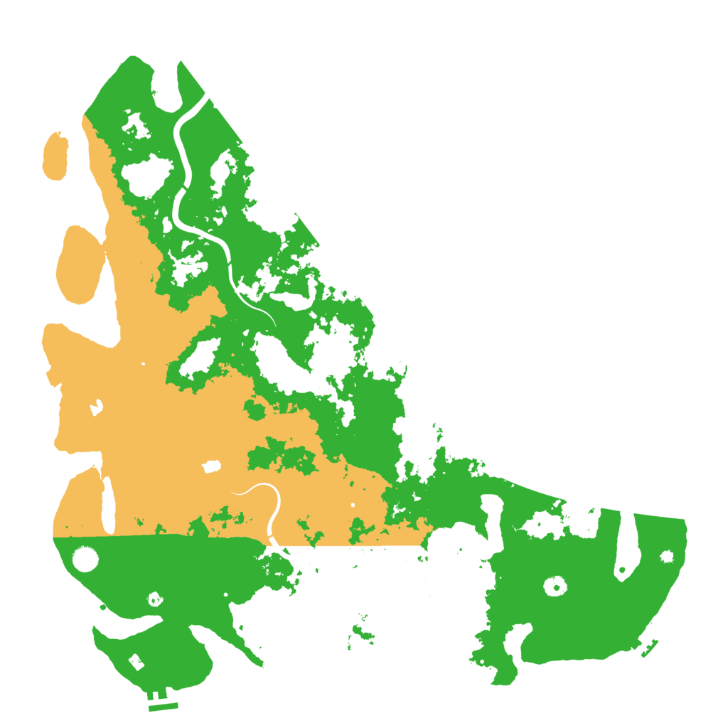 Biome Rust Map: Procedural Map, Size: 5000, Seed: 112326498