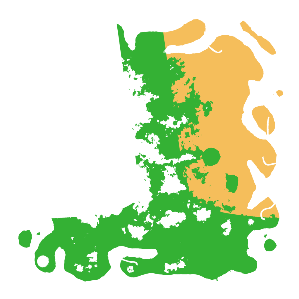 Biome Rust Map: Procedural Map, Size: 4500, Seed: 1101859697