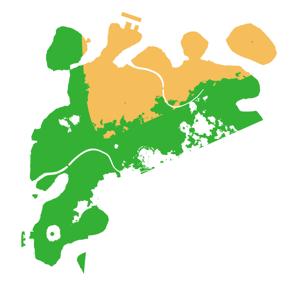 Biome Rust Map: Procedural Map, Size: 3000, Seed: 824719