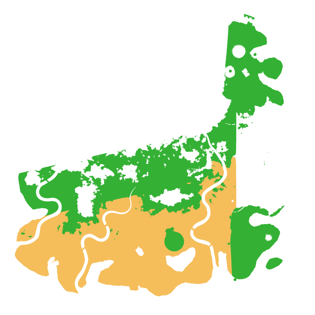 Biome Rust Map: Procedural Map, Size: 4250, Seed: 64513859