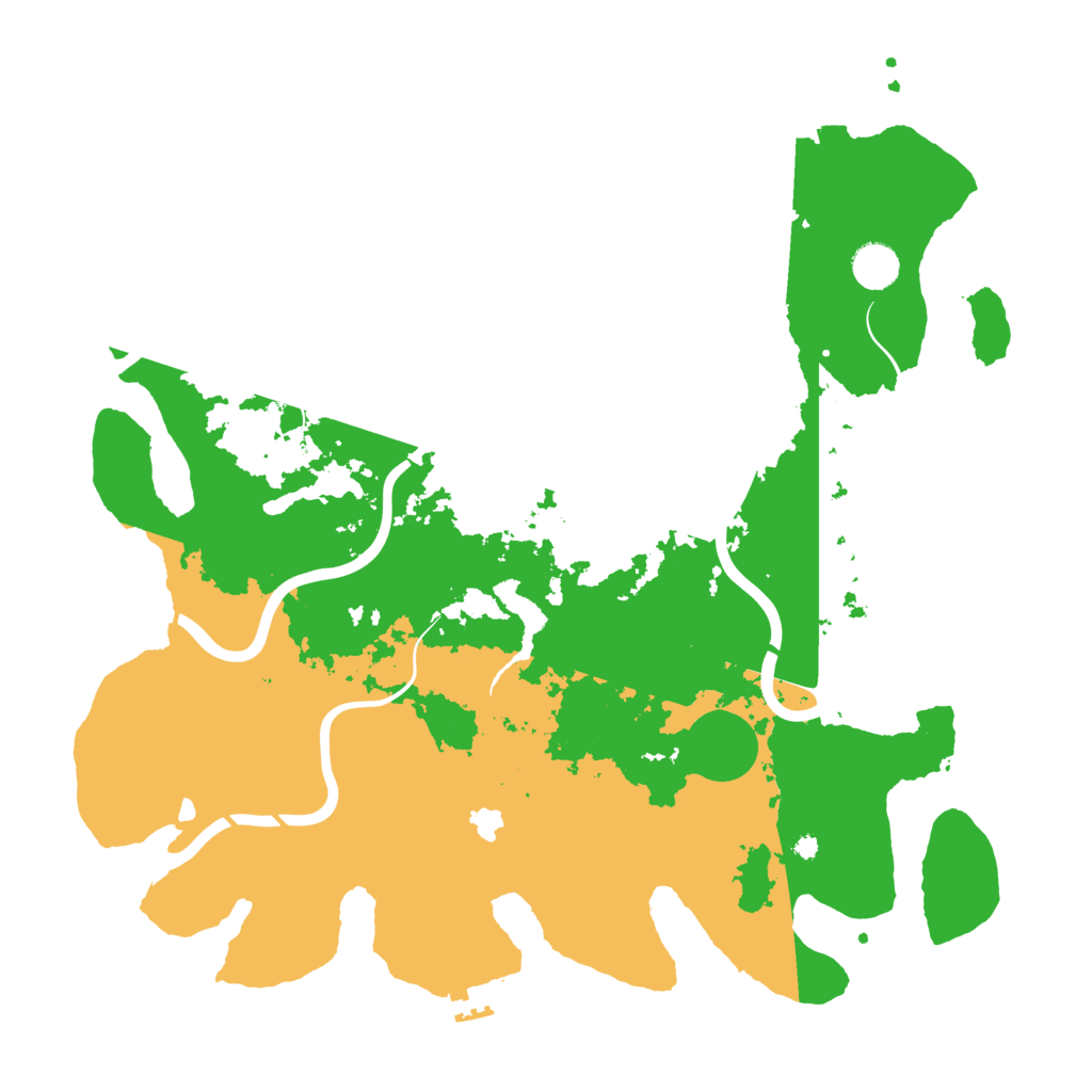 Biome Rust Map: Procedural Map, Size: 4250, Seed: 933606349
