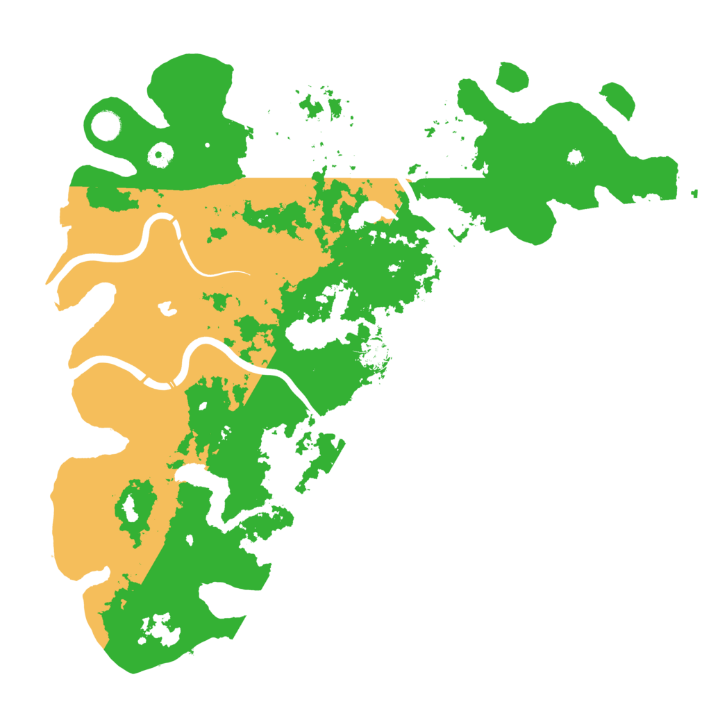 Biome Rust Map: Procedural Map, Size: 4250, Seed: 45732341