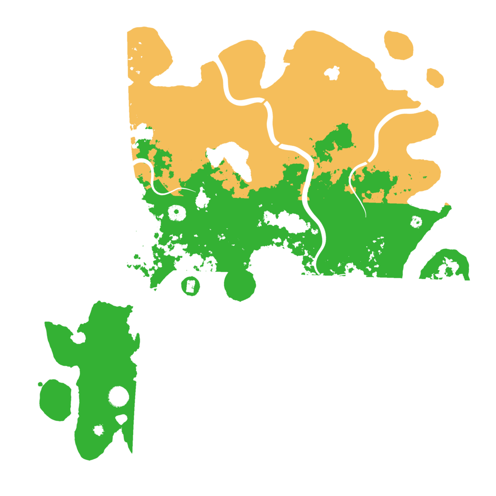 Biome Rust Map: Procedural Map, Size: 4300, Seed: 9356183