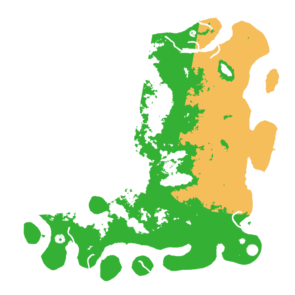 Biome Rust Map: Procedural Map, Size: 4500, Seed: 132903365