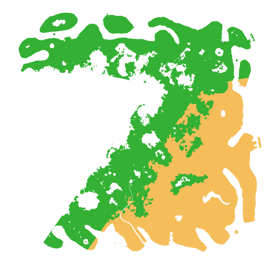 Biome Rust Map: Procedural Map, Size: 5000, Seed: 2857419