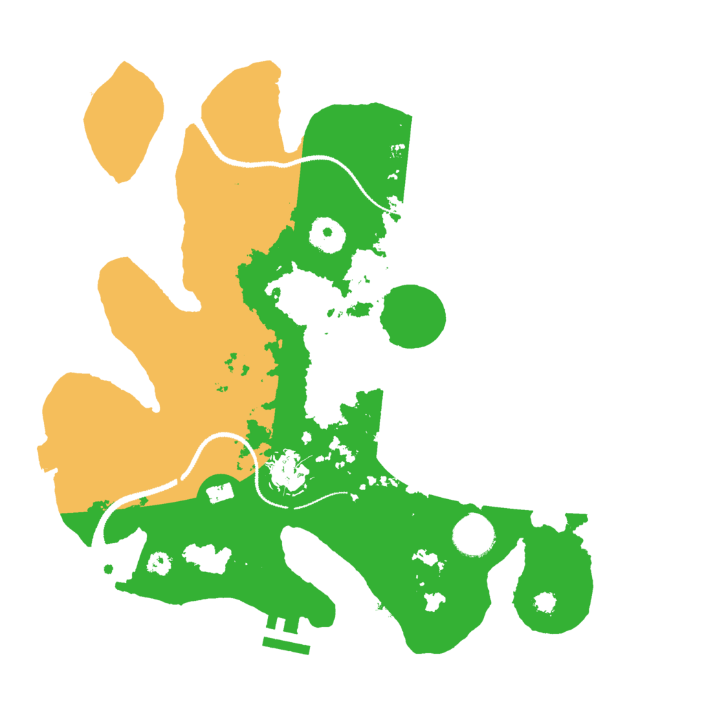 Biome Rust Map: Procedural Map, Size: 3000, Seed: 780