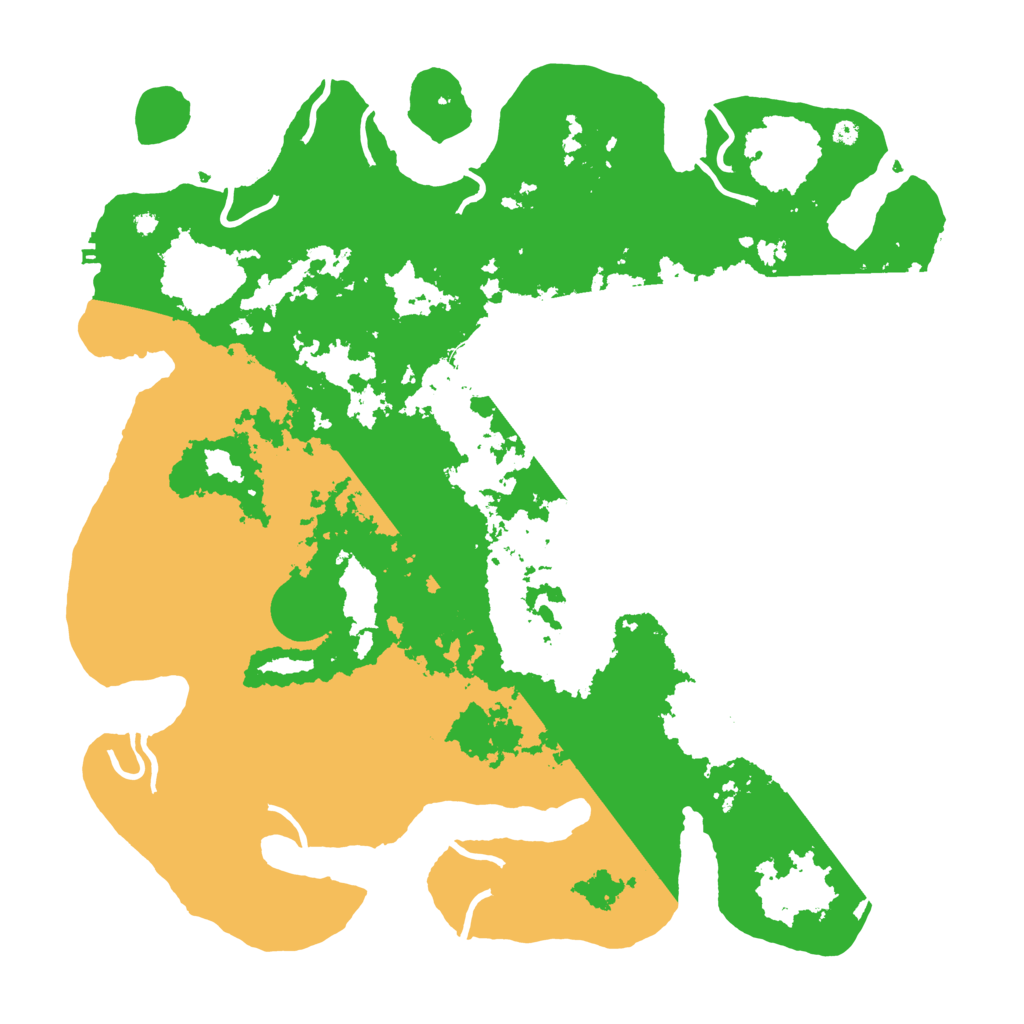 Biome Rust Map: Procedural Map, Size: 4250, Seed: 548844651