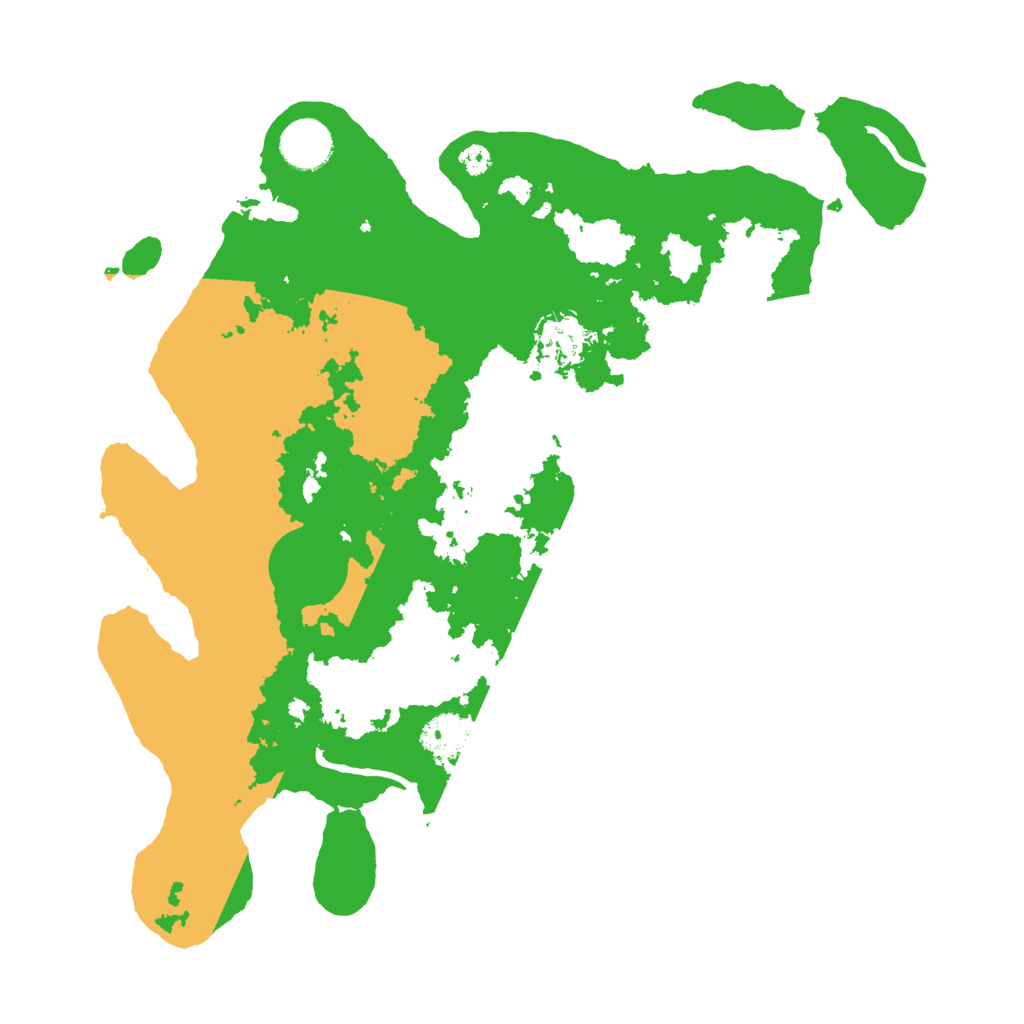 Biome Rust Map: Procedural Map, Size: 3500, Seed: 720521374