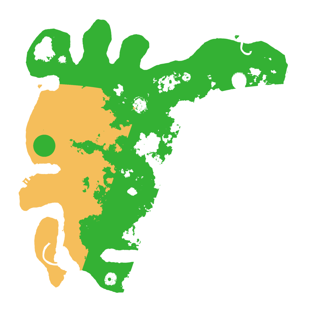Biome Rust Map: Procedural Map, Size: 3700, Seed: 2137382643