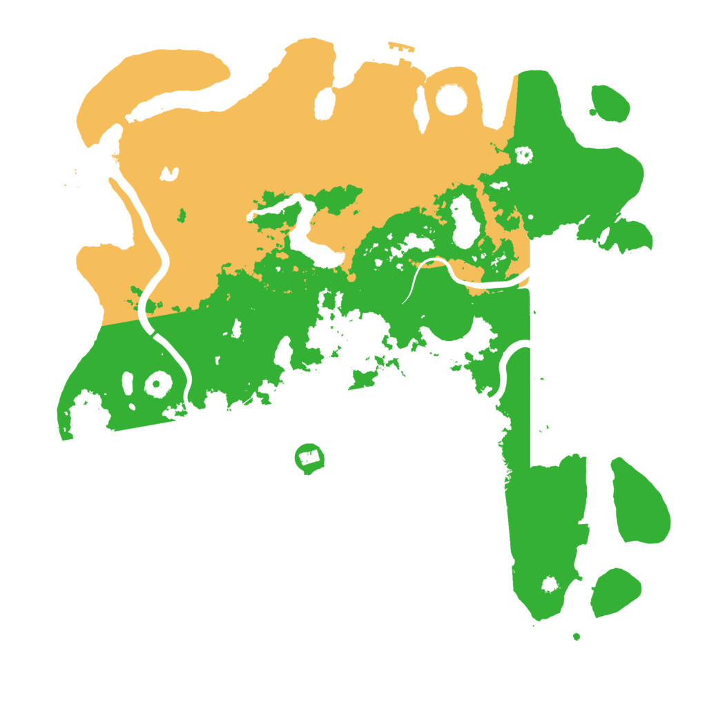 Biome Rust Map: Procedural Map, Size: 4000, Seed: 1006564864