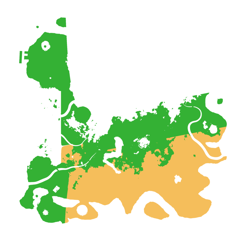 Biome Rust Map: Procedural Map, Size: 4000, Seed: 1992419393