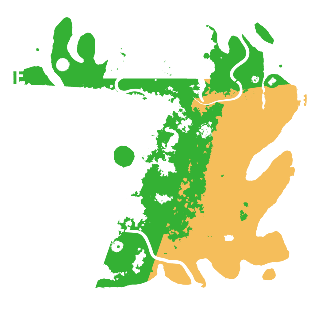Biome Rust Map: Procedural Map, Size: 4216, Seed: 13860