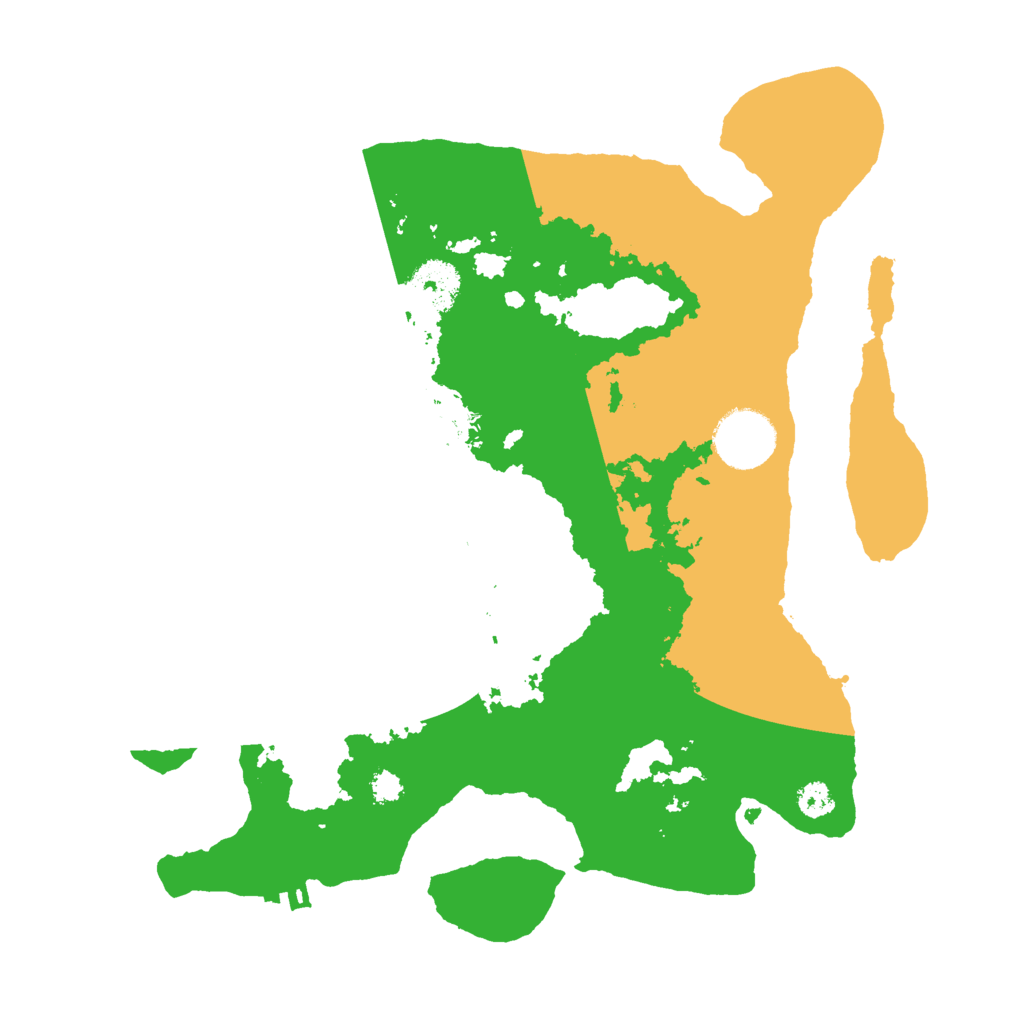 Biome Rust Map: Procedural Map, Size: 3000, Seed: 977423181