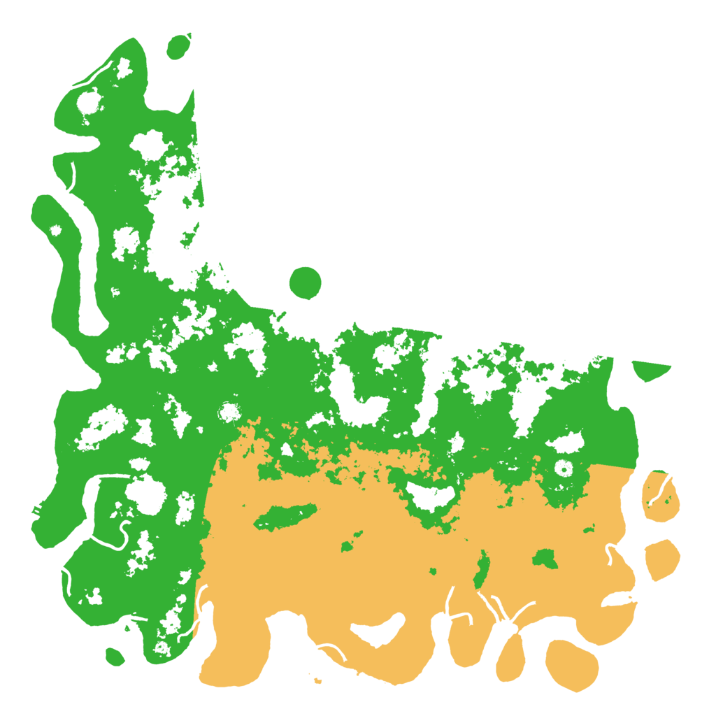 Biome Rust Map: Procedural Map, Size: 6000, Seed: 1794916506