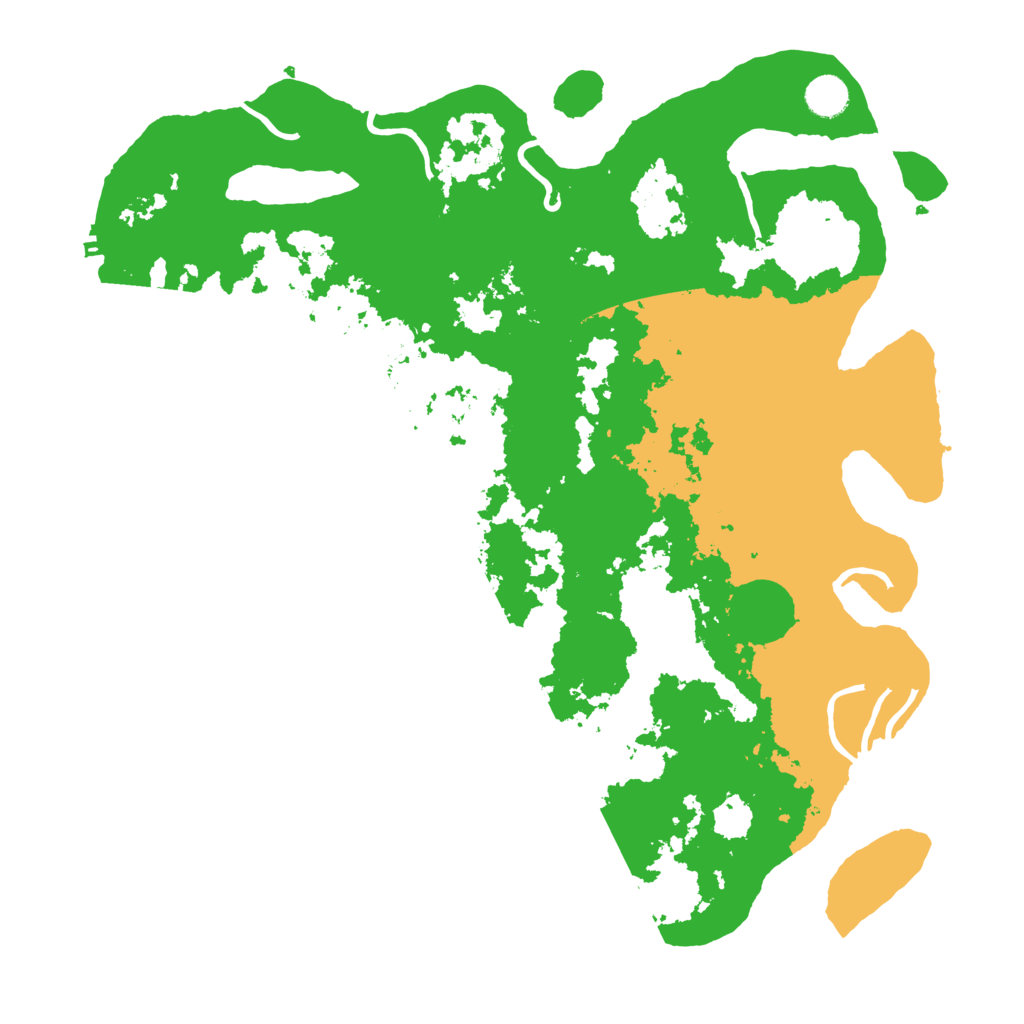 Biome Rust Map: Procedural Map, Size: 4250, Seed: 3978367