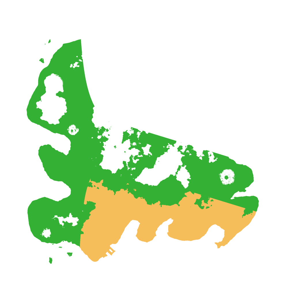 Biome Rust Map: Procedural Map, Size: 3000, Seed: 2730486