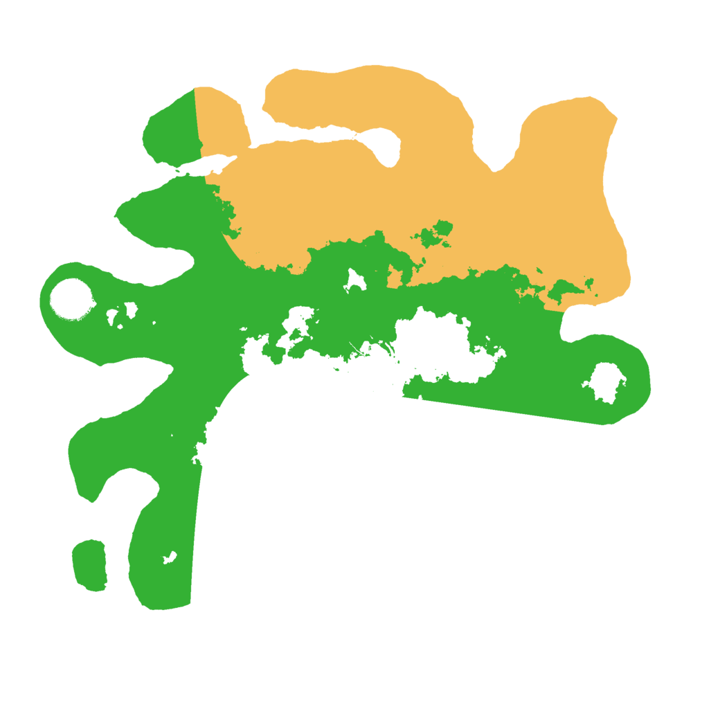 Biome Rust Map: Barren, Size: 3000, Seed: 1175108974