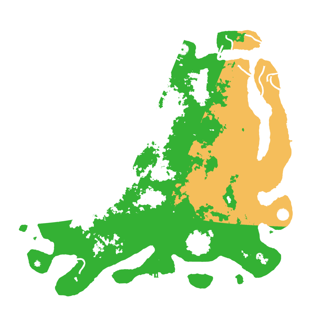 Biome Rust Map: Procedural Map, Size: 4500, Seed: 2316