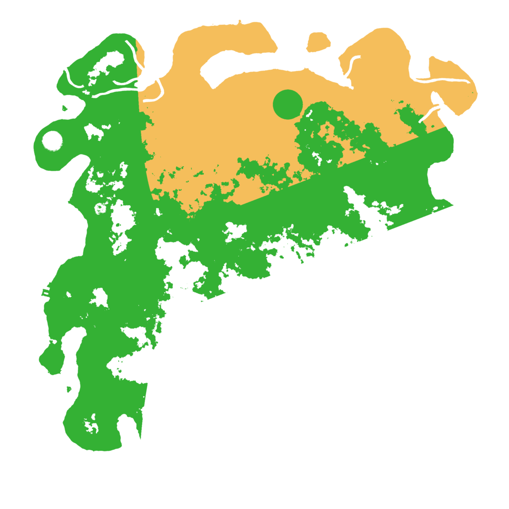 Biome Rust Map: Procedural Map, Size: 4500, Seed: 662894822